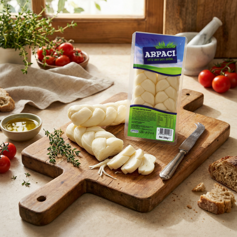 Arpacı Az Tuzlu Örülmüş Peynir 200 GR
