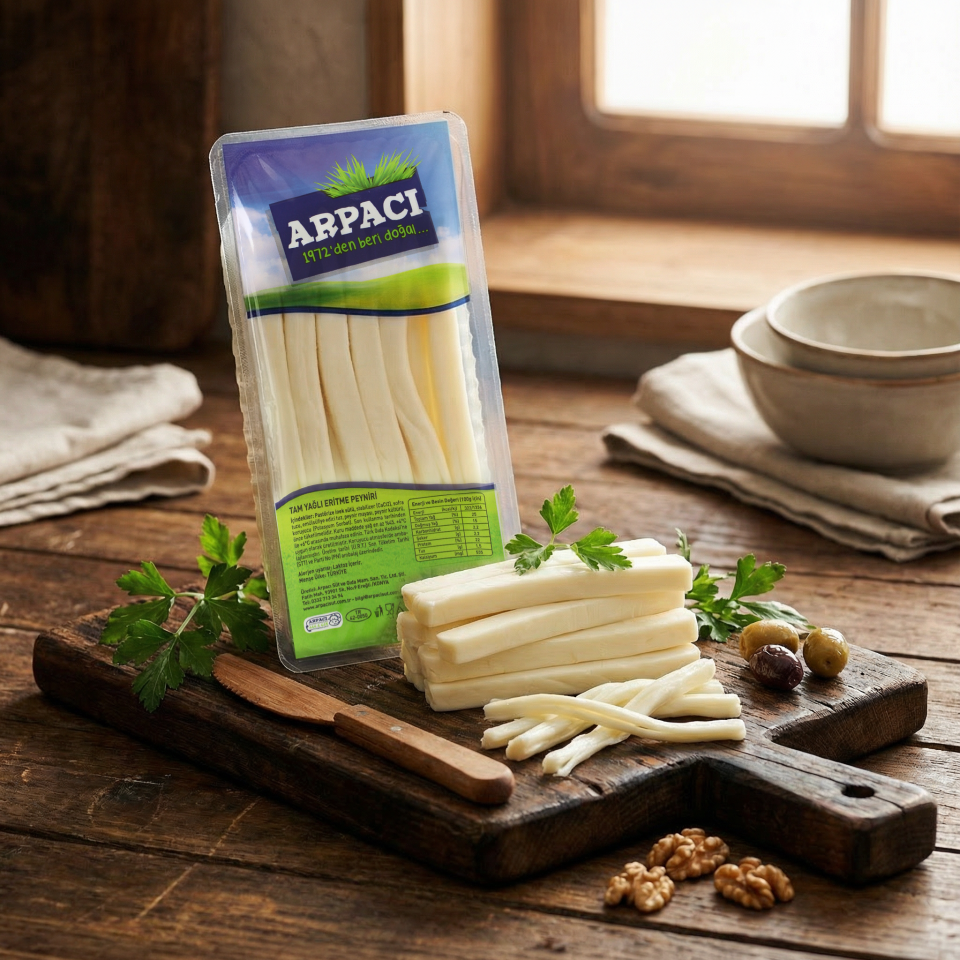 Arpacı Az Tuzlu Çubuk Peynir 200 GR