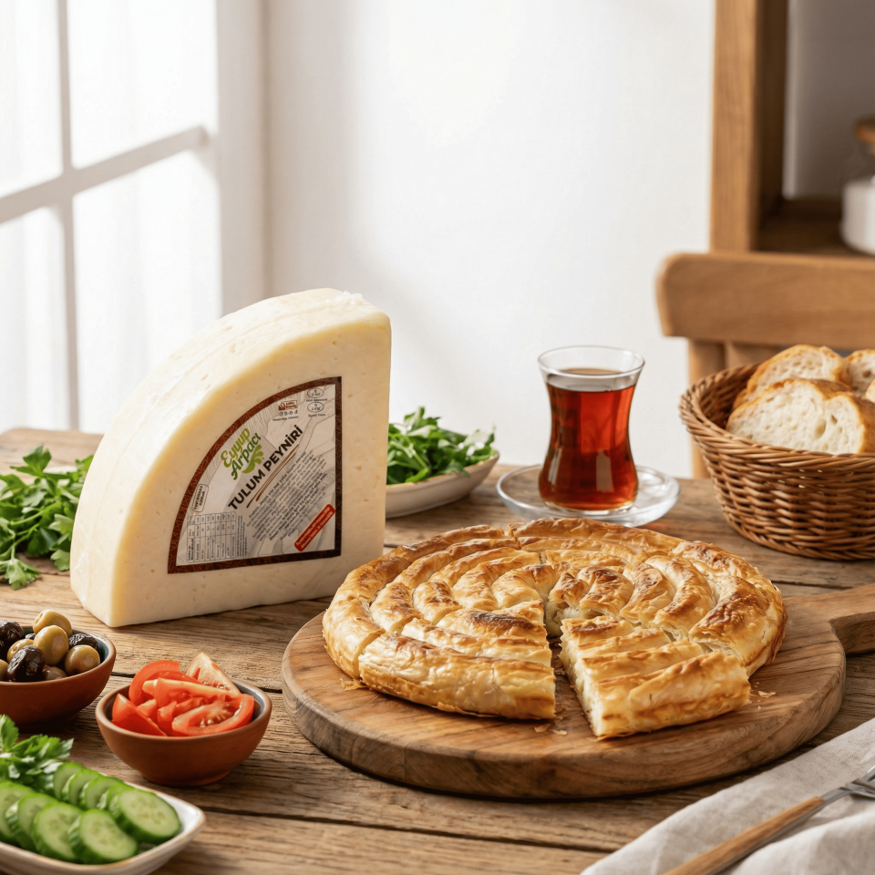 Eyyup Arpacı Koyun İnek Deri Tulum Peynir 1000 GR