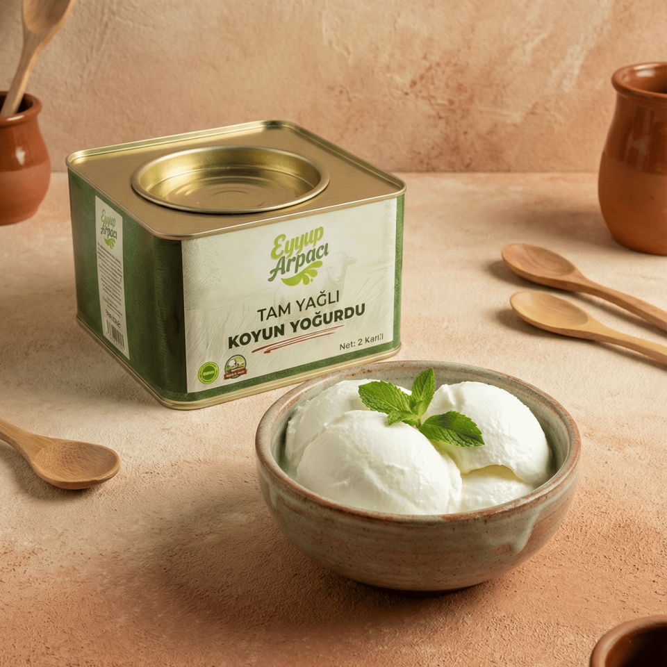 Eyyup Arpacı Tam Yağlı Koyun Yoğurdu 2KG